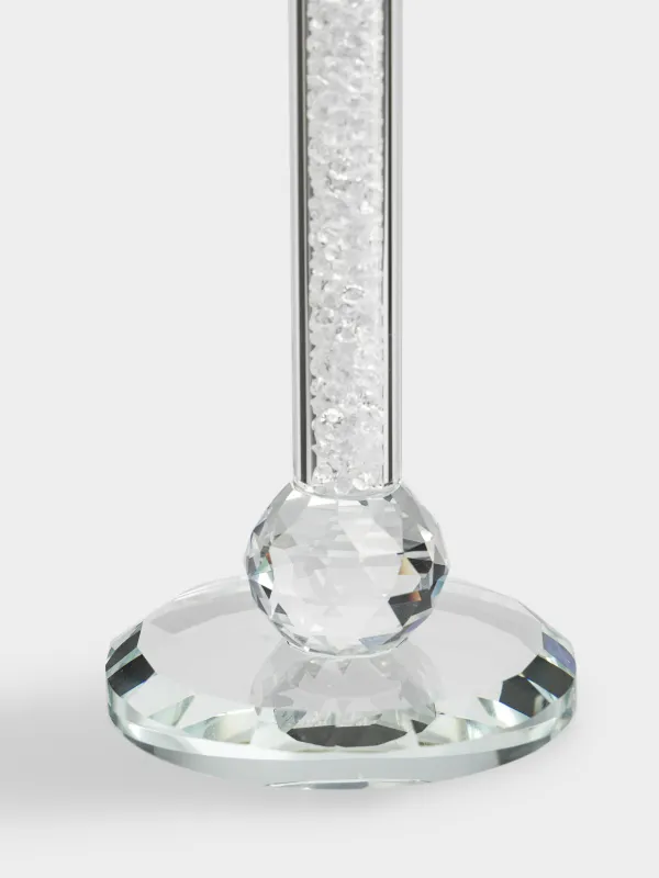 Подсвечник, 16 см, для тонкой свечи, Lux crystal, image-2