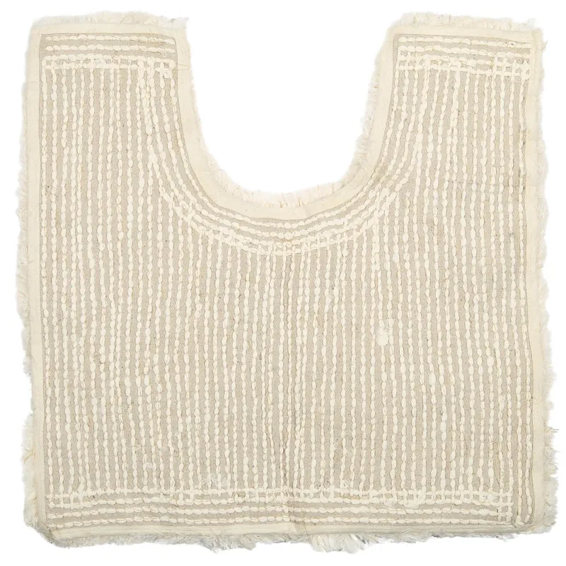 Коврик для ванной комнаты, 50x80/50x50 см, 2 шт, противоскользящий, полиэстер, бежевый, Spark, image-3