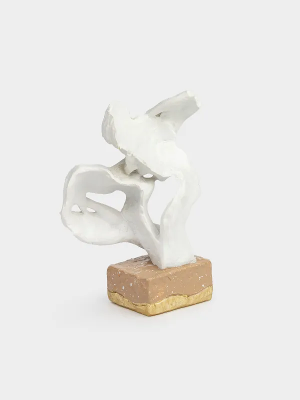 Статуэтка, 8х12 см, полирезин, молочная, Поцелуй, Baise, image-1