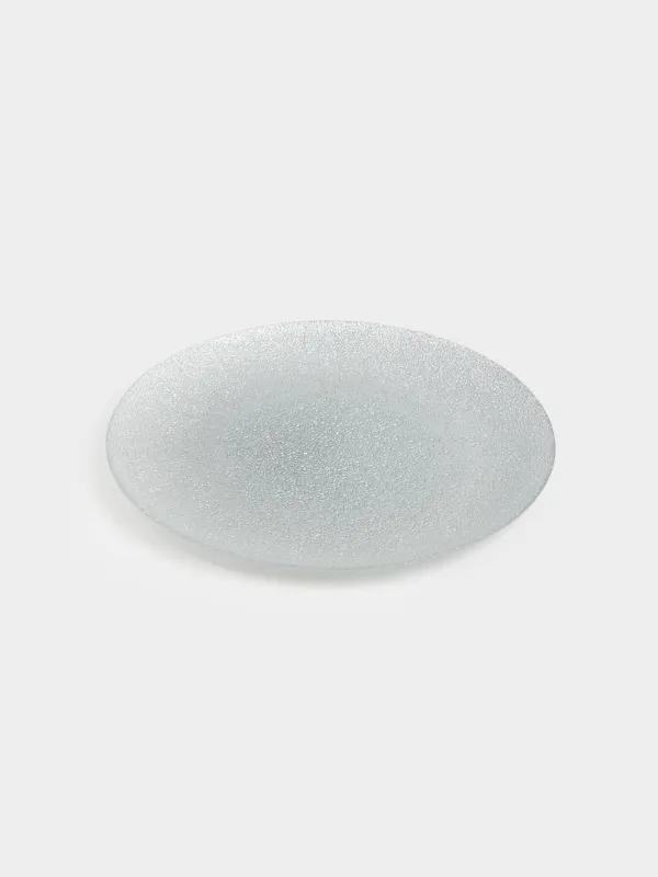 Блюдо, 33х2 см, стекло, Cracle, image-1