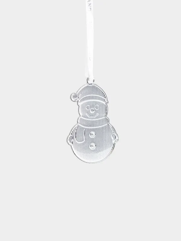 Игрушка елочная, 5 см, Снеговик в шапке, Figure christmas, image-2