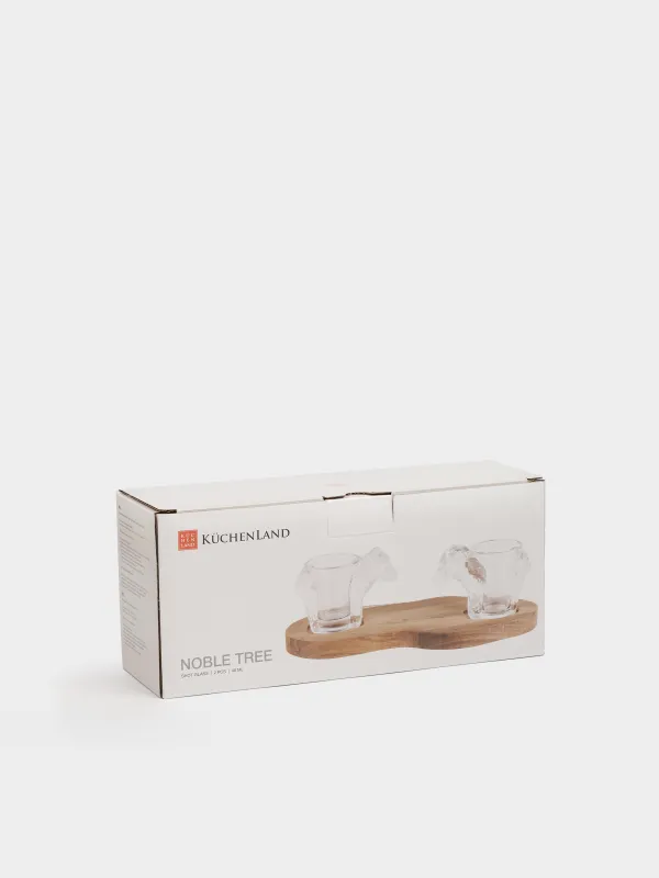 Стопка, 2 шт, на подставке, Noble tree, image-4