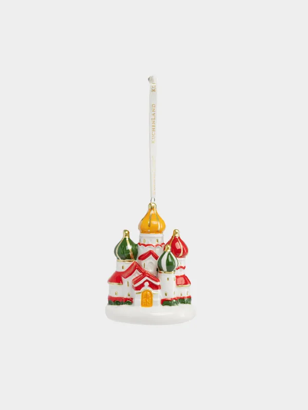 Игрушка елочная, 9 см, Собор, Figure christmas, image-0