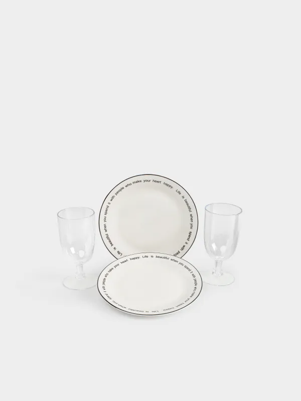 Корзина для пикника, 40х30 см, 2 перс, 12 пр, с отделением для бутылок, лоза, коричневая, Picnic, image-4