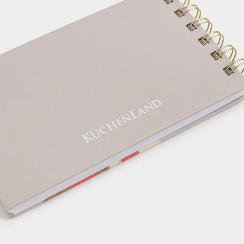 Блокнот для записей, 9х16 см, 100 л, на кольцах, картон, Ежик в шарфе, Forest animals, image-5