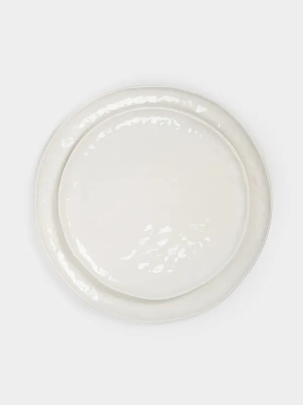 Сервиз обеденный, 6 перс, 18 пр, фарфор P, белый, Мятый эффект, Egaleo, image-2