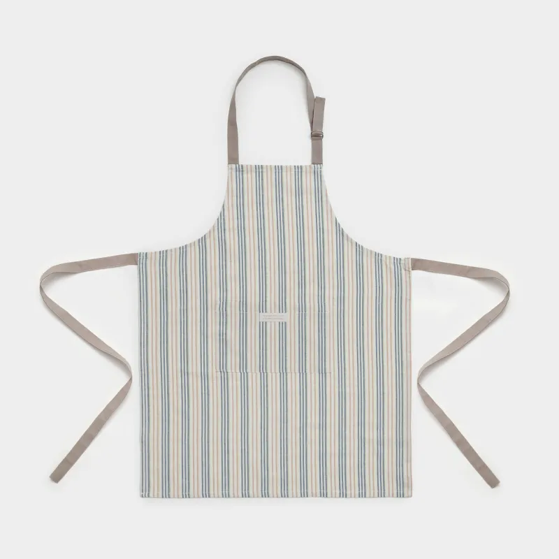 Фартук, 65х85 см, хлопок, молочный, Полосы, Stripes kitchen