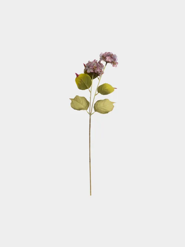 Ветка декоративная, 65 см, Фиолетовая гортензия, Flower garden, image-0