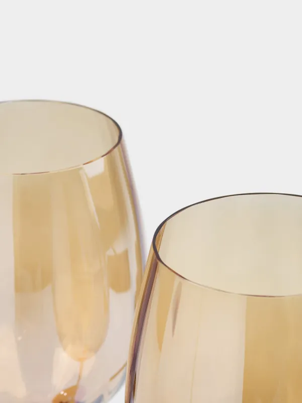 Бокал для вина, 470 мл, 2 шт, стекло, янтарно-коричневый, Filo R color, image-4