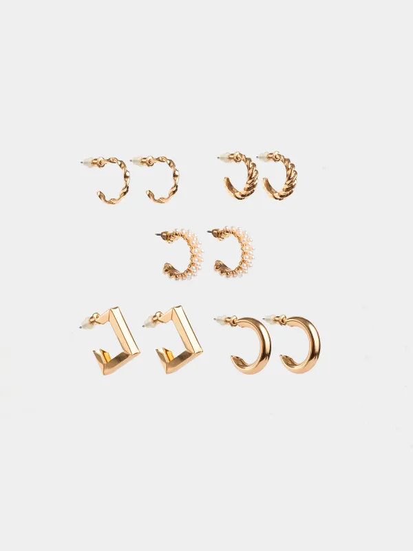 Серьги-пусеты, 10 шт, Jewelry, image-1