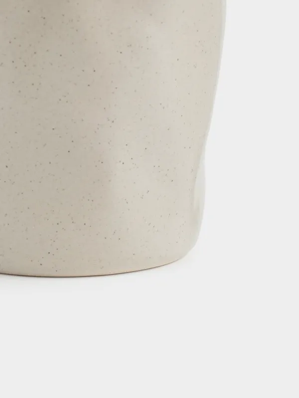 Стакан, 320 мл, Мятый эффект, Crumple creme, image-3