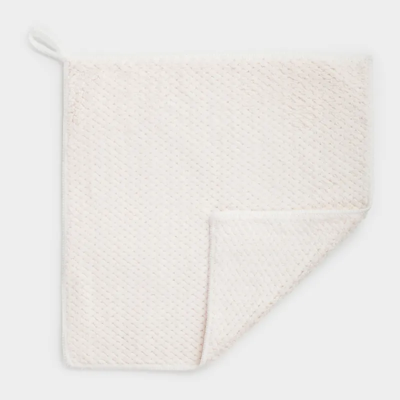Полотенце, 30х30 см, 2 шт, флис, молочное, Ratine, image-2