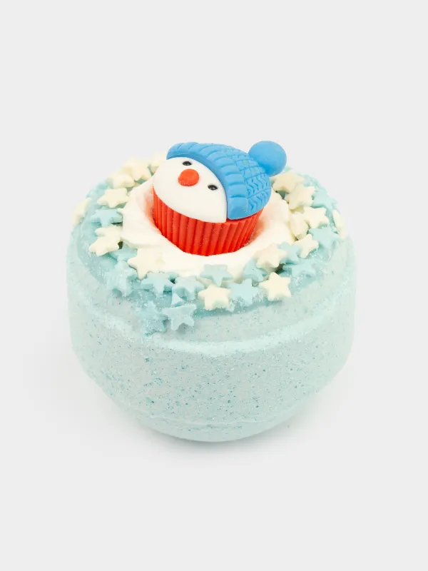 Бомбочка для ванны, с игрушкой, Черничный смузи, Snowy, image-1