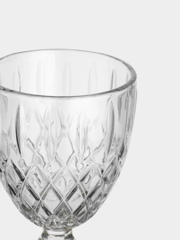 Бокал-кубок для вина, 300 мл, стекло Р, желтый градиент, Rhomb gradient, image-3