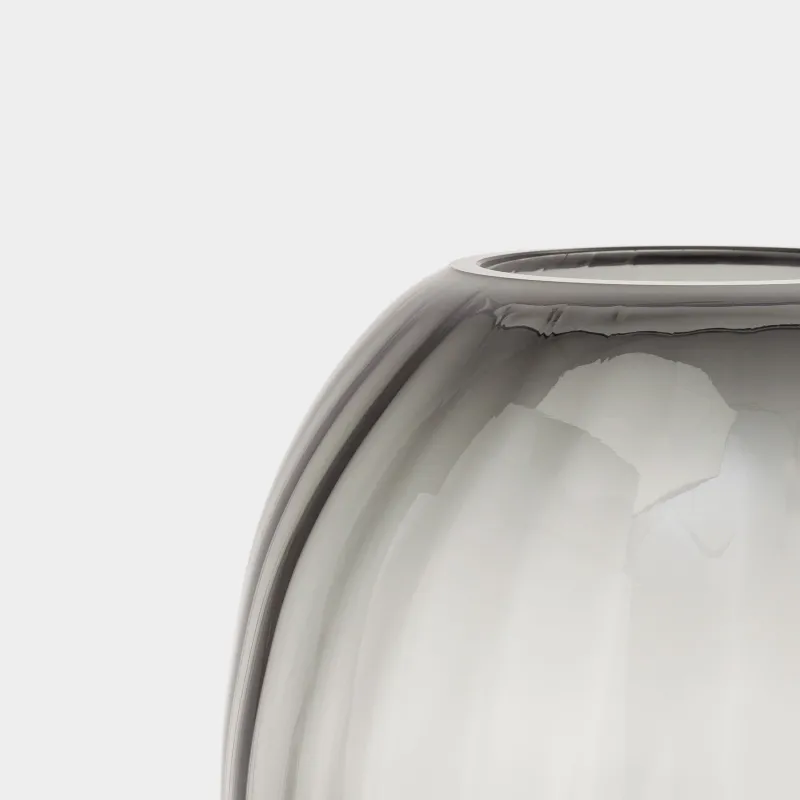 Ваза для цветов, 24 см, стекло, Ledge gradient, image-3