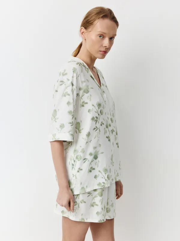 Рубашка женская, с коротким рукавом, Hanlona, image-2