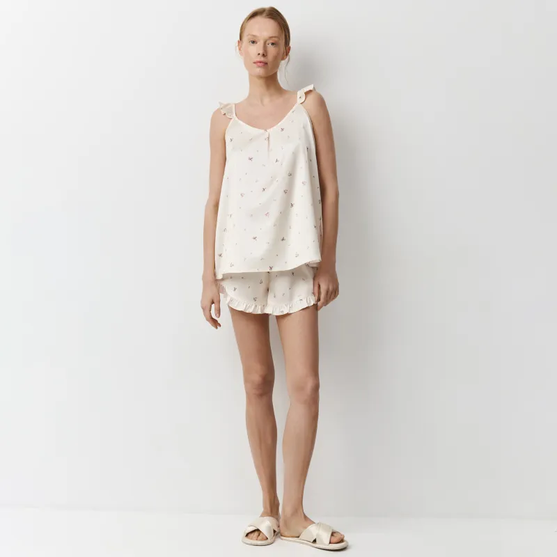 Шорты женские, с рюшами, Roldia