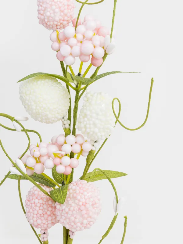 Ветка декоративная, 52 см, полиэстер/пенопласт, Пасхальные яйца на ветке, Easter decor, image-3