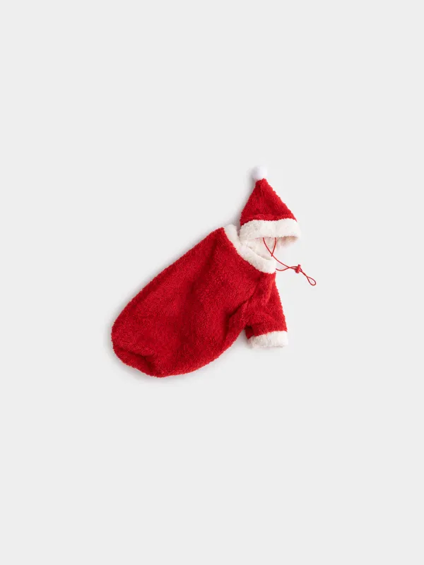 Карнавальный костюм для животных Санта с шапкой, Christmas pet, image-0