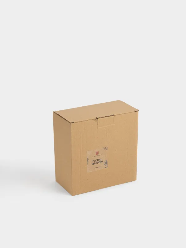 Салатник, 16х8 см, Луговые цветы на кракелюре, Floral meadow, image-5