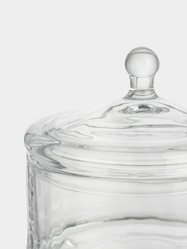 Конфетница, 11x10 см, с крышкой, Clear, image-1