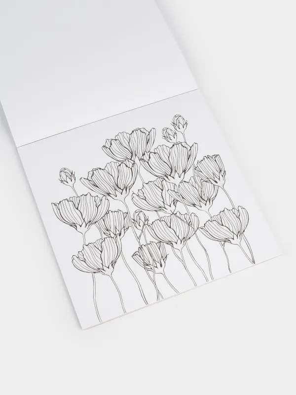 Альбом для раскрашивания, 20х20 см, 24 листа, с блестками, Узоры и животные, Draw creative, image-2