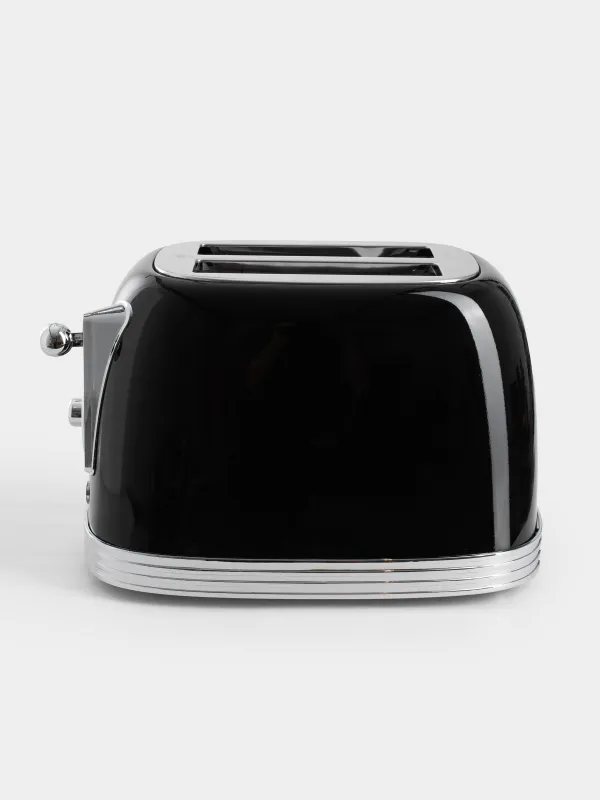 Тостер электрический, 685-815 Вт, 6 режимов, металл/пластик, черный, Vintage kitchen, image-1