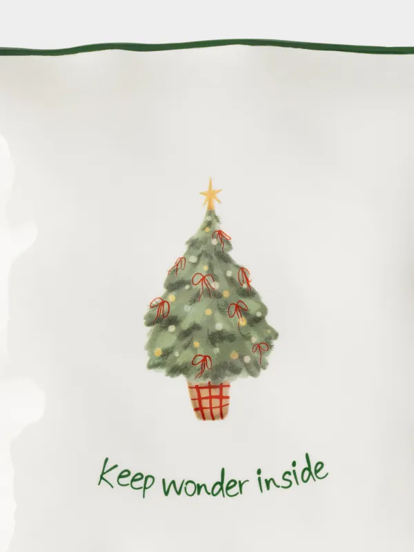 Блюдо, 15х15 см, Нарядная елка, Christmas green, image-4