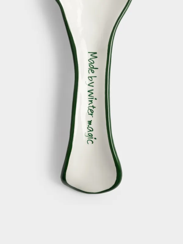 Подставка под ложку, 26 см, Овечка, Christmas green, image-3