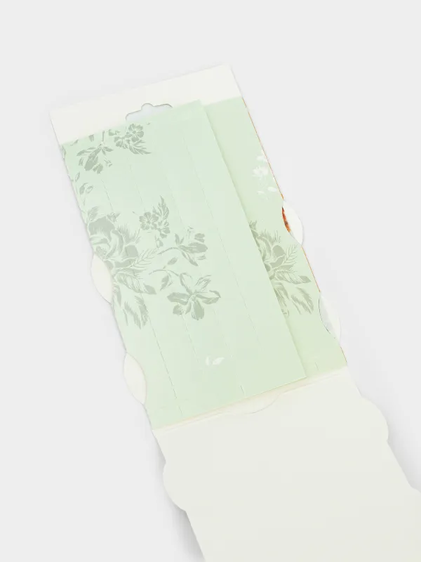 Набор термоэтикеток для яиц, 10 шт, 15х9 см, пасхальный, ПВХ, Цветы, Easter, image-2