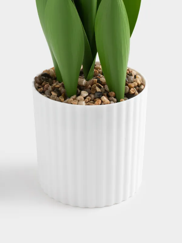 Растение искусственное, 39 см, полиуретан/поливинилхлорид, Tulip garden, image-1