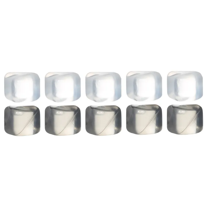 Набор кубиков для охлаждения напитков, 10 шт, пластик, белый/серый, Cool party