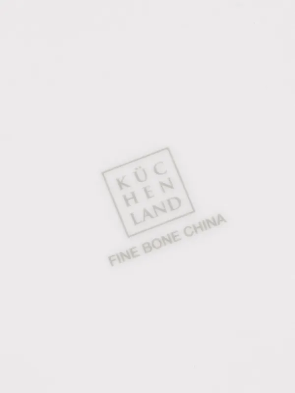 Тарелка обеденная, 26 см, фарфор F, белая, Ideal silver, image-4