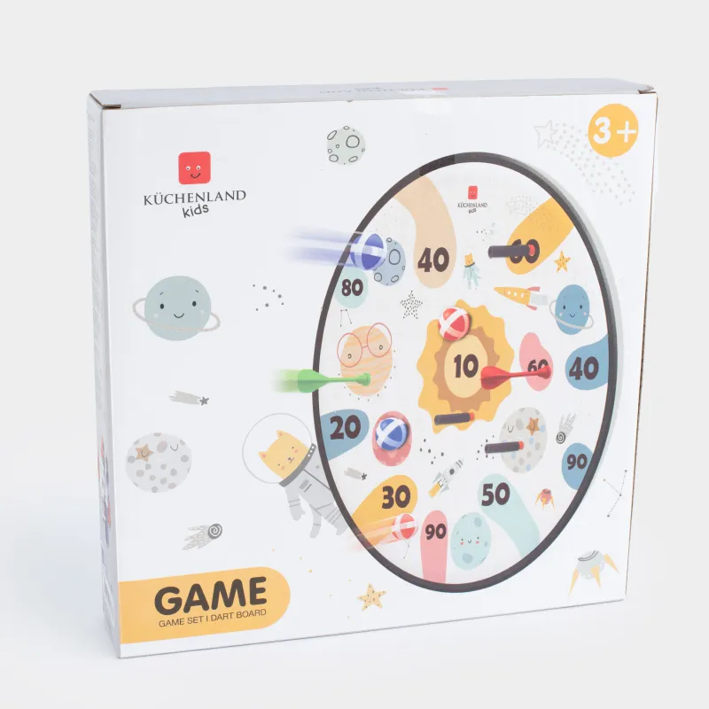 Набор игровой, 73 см, 22 пр, полиэстер/пластик, Дартс на липучках, Game, image-5