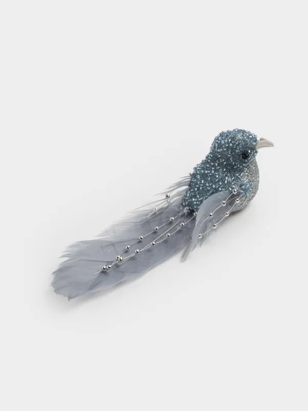 Украшение декоративное, 19 см, пенопласт/перо, Birds NY, image-3