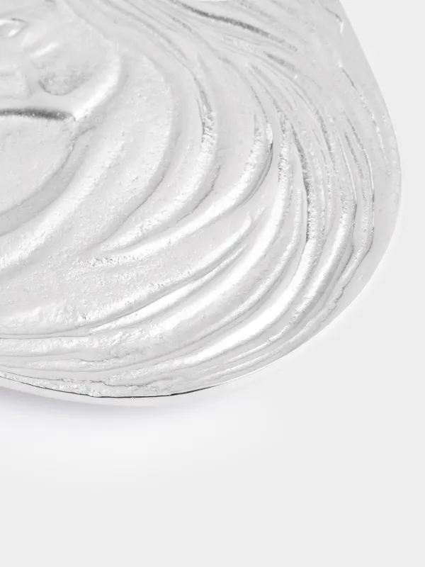 Блюдо декоративное, 18х21 см, Лошадь, Horse silver, image-4