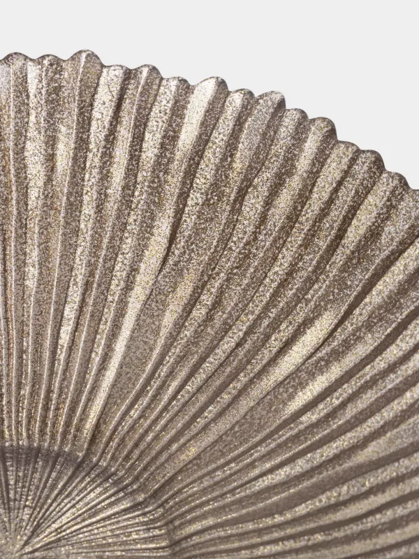 Ваза для фруктов, 32х7 см, стекло Р, коричневая, Verge, image-4