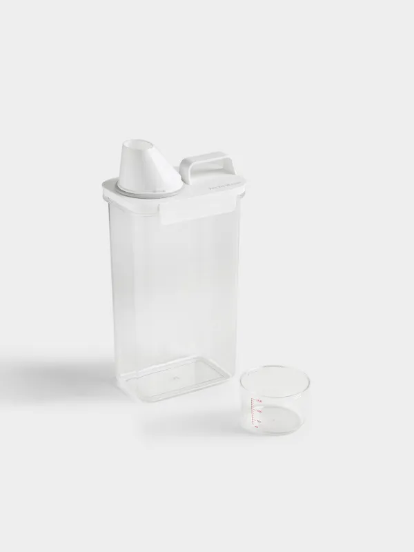 Контейнер для стирального порошка, 2,3 л, с мерником, Compact, image-4