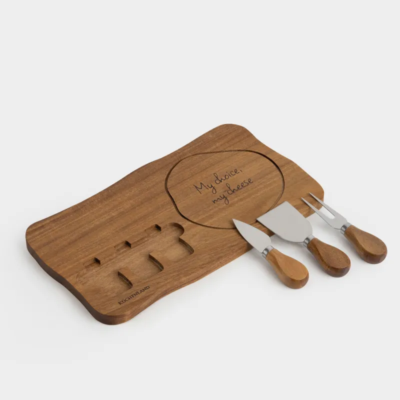 Набор для сыра, 4 пр, Noble tree