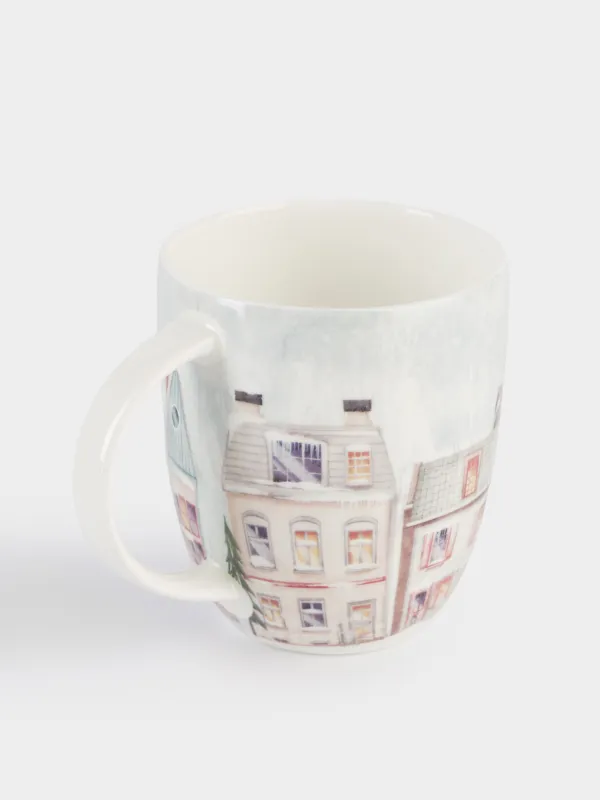 Кружка, 400 мл, фарфор, House built, image-3