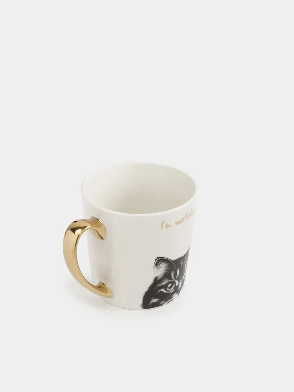 Кружка, 500 мл, Кот, Cat, image-1