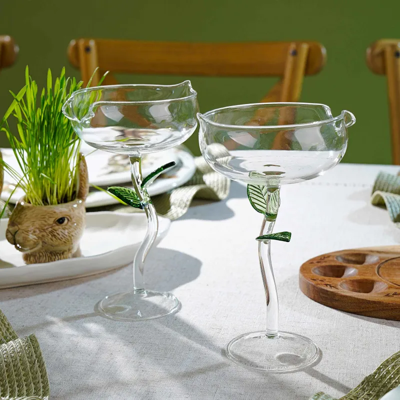 Бокал-креманка для шампанского, 210 мл, стекло, Ландыш, Shape, image-5