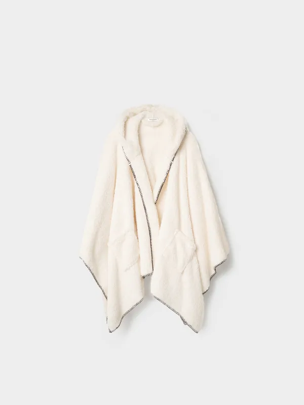 Пончо из искусственного меха, Plush poncho, image-4