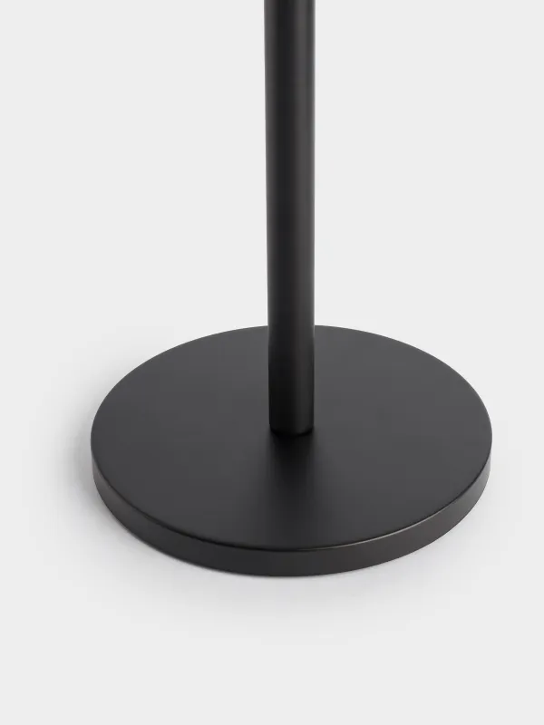 Держатель для туалетной бумаги, напольный, Total black, image-4