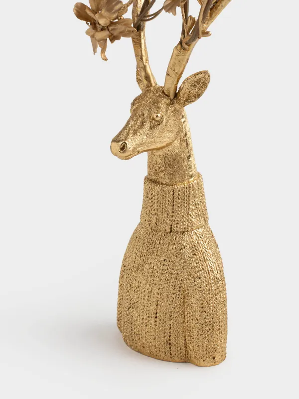 Статуэтка, 40 см, Олень в свитере, Deer, image-3