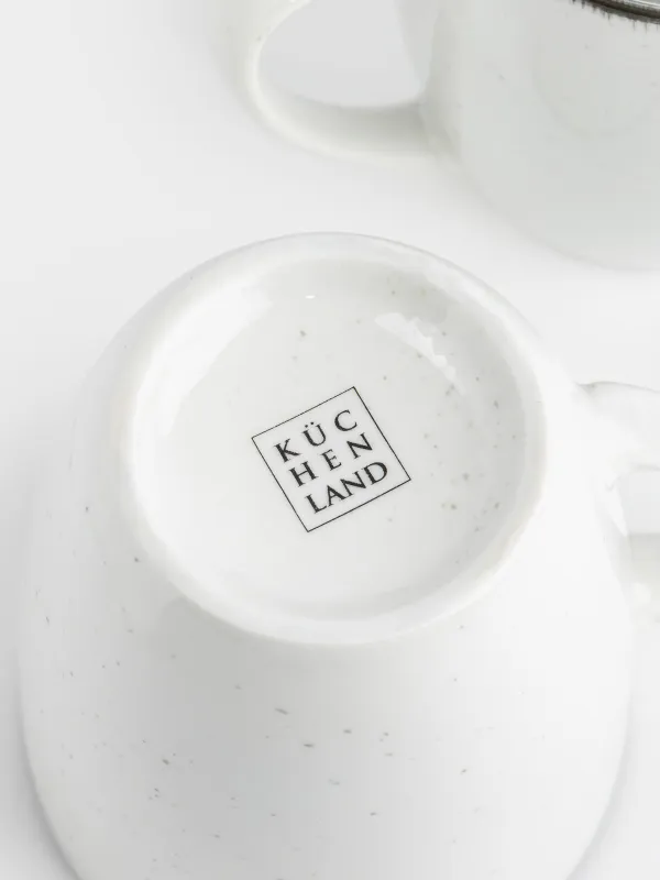 Кружка, 360 мл, 2 шт, в крапинку, Roxas, image-3