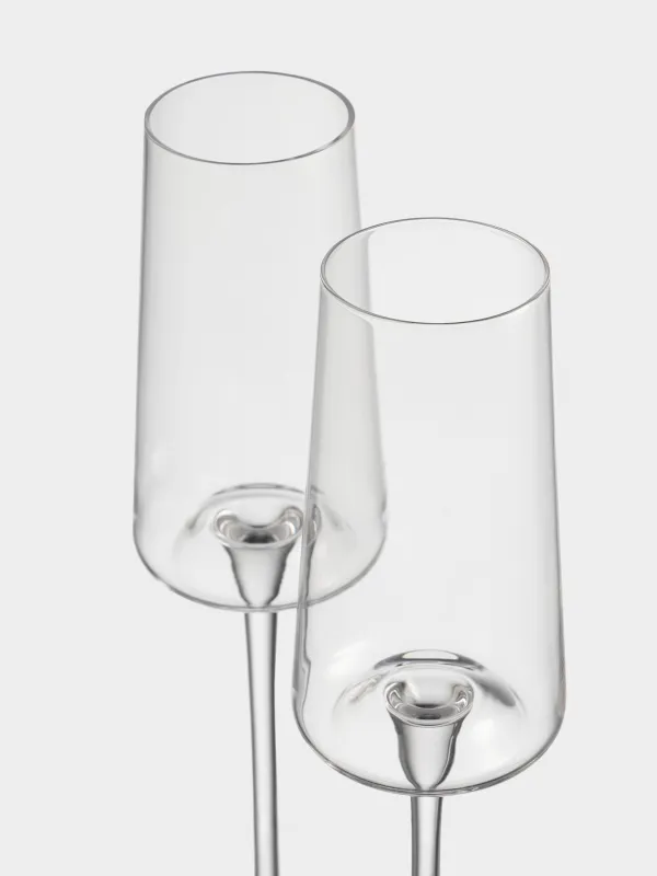 Бокал для шампанского, 260 мл, 2 шт, стекло, Savelli , image-2