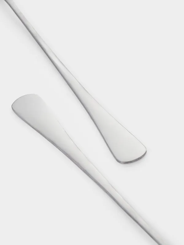 Салатник, 23x11 см, 3 предмета, с приборами, Clear, image-4