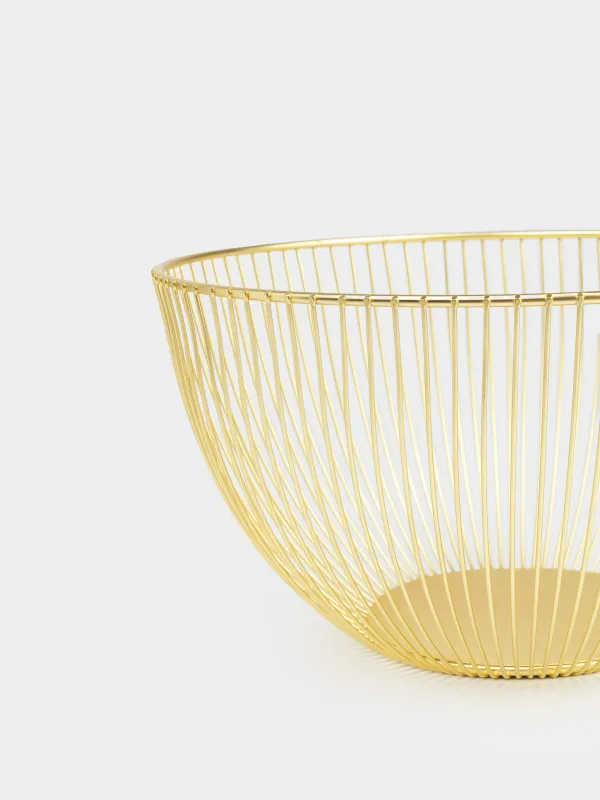 Корзина для фруктов, 25 см, Twist gold, image-2