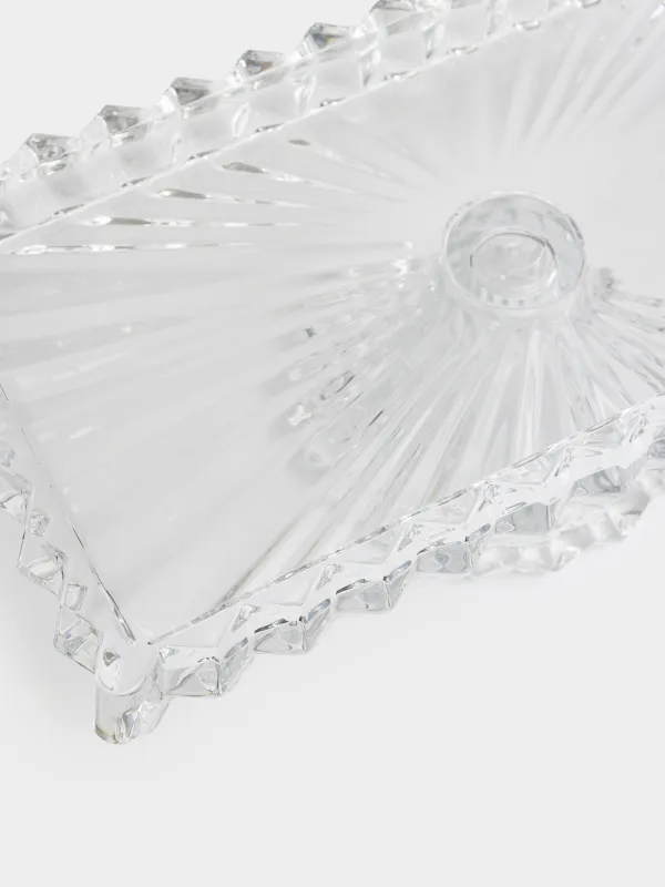 Блюдо на ножке, 35х19х13 см, Crown, image-2
